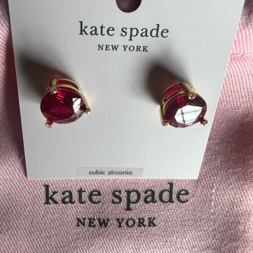 Kate Spade Red Earrings - Picture 6 of 8